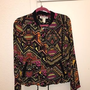 H&M tribal jacket from Coachella collection